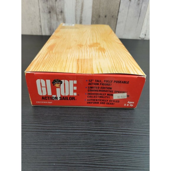 NIB GI Joe Sailor Ltd Ed WWII 50th Anniv Commemorative by Hasbro 1995 - Picture 8 of 9